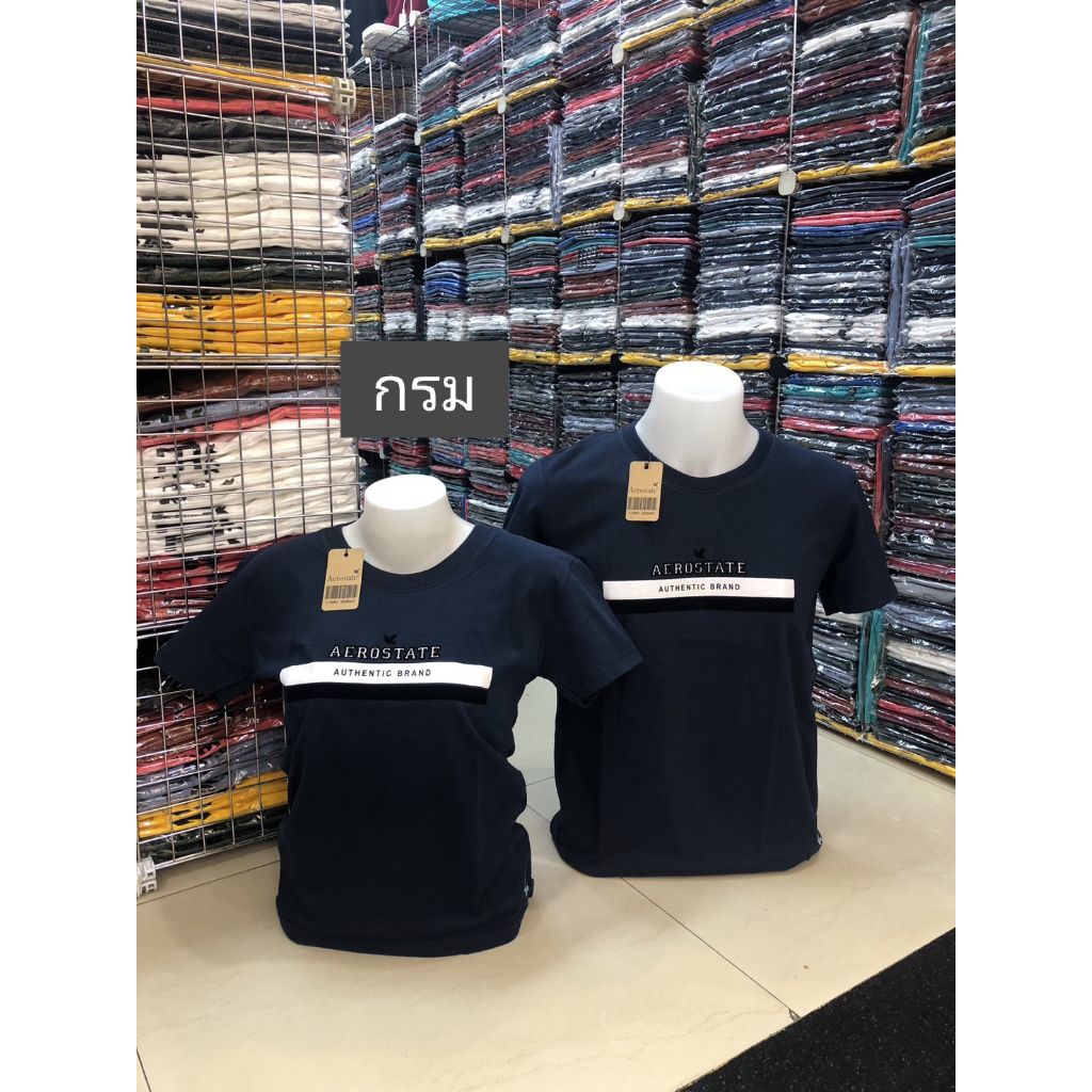 เสื้อยืดAerostate & Maddogงานป้ายเกรดAเนื้อผ้าSupersoft100%