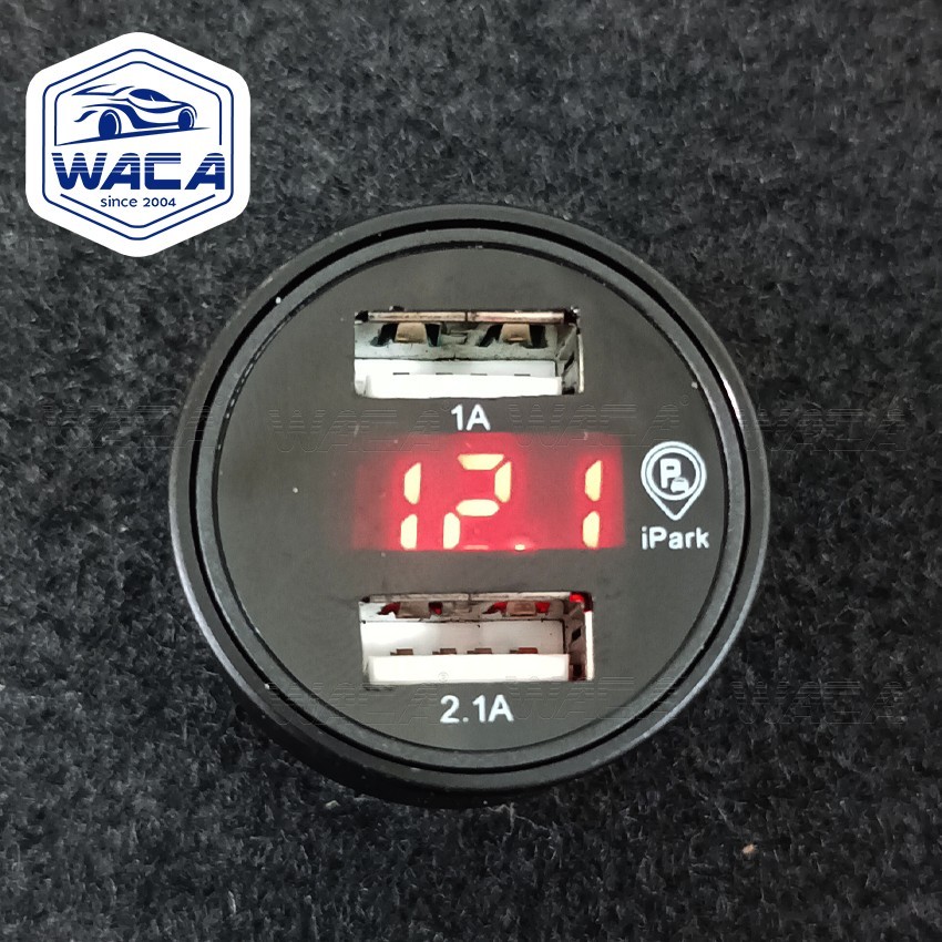 WACA Car Charger USB 2 ช่อง DC12-24V - รูปที่ 4
