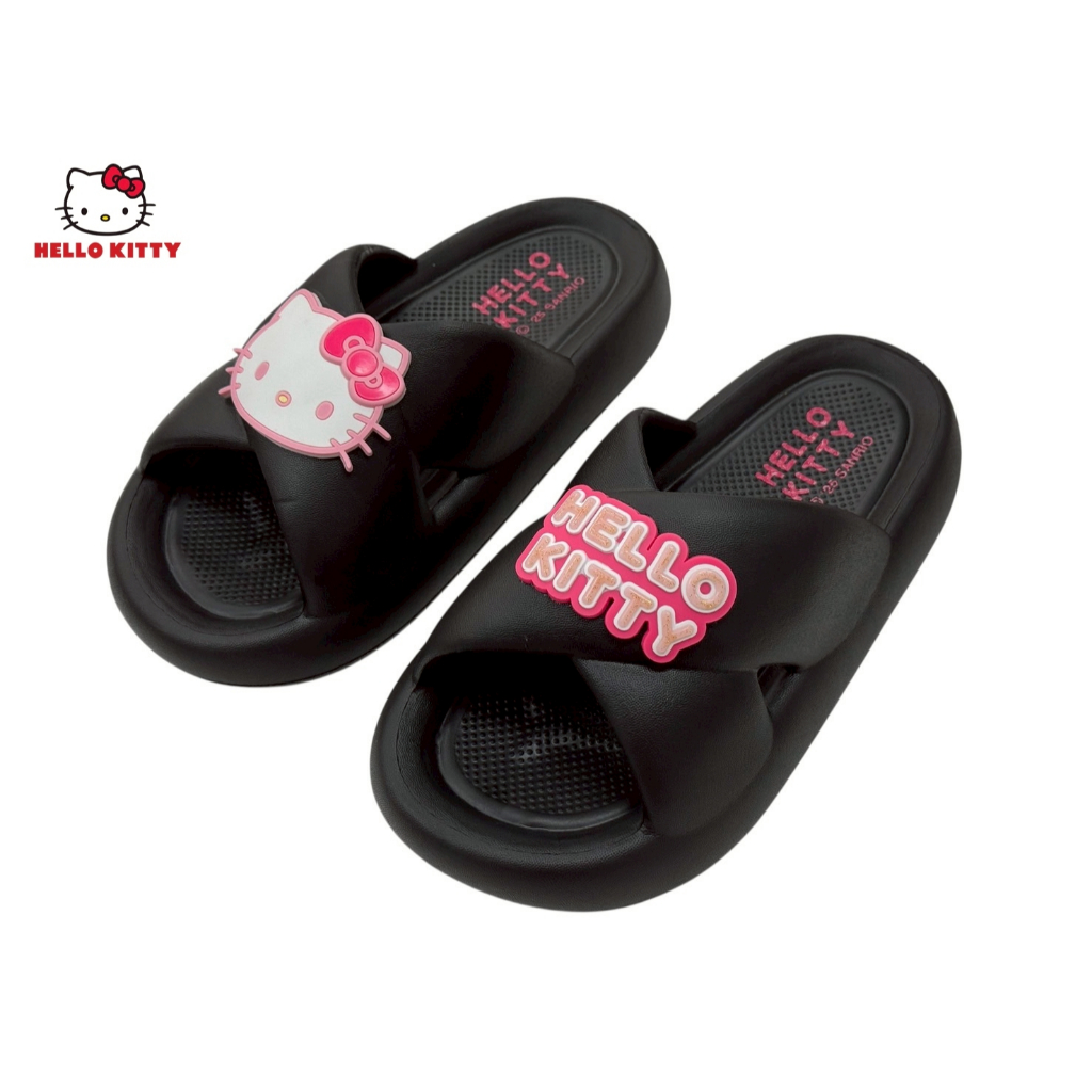 Hello Kitty รองเท้าแตะสายไขว้สุดเก๋ รองเท้าแตะEVAไซส์ผู้ใหญ่แบรนด์แท้ รุ่นKTP-035