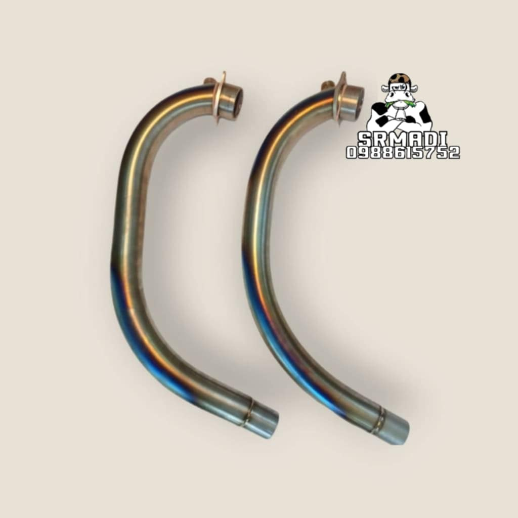 คอท่อไทเทเนี่ยม ตรงรุ่นYAMAHA SR400 Fi