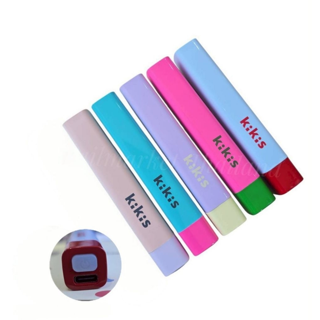 ไฟล็อกอะไหล่แต่งเล็บKIKIS แยกขาย ขาตั้ง/ไฟฉายอบเล็บ 5 สี แบบพกพา 3w. ชาร์จไฟได้ ราคา ถูกที่สุด ดีลบีเคเค แกลเลอรีภาพที่ 2