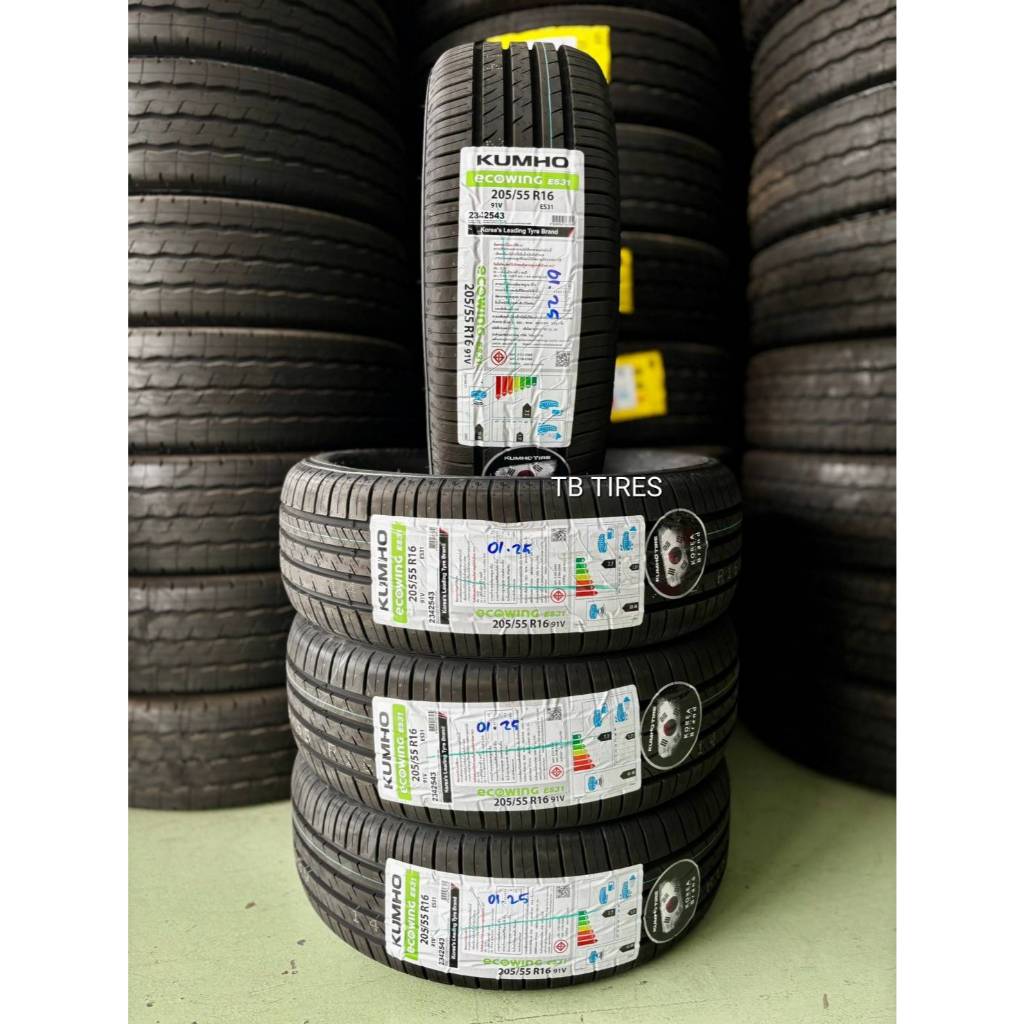 ยางรถยนต์ 205/55R16 ES31 - VN // KUMHO (ยางใหม่ปี 2025)