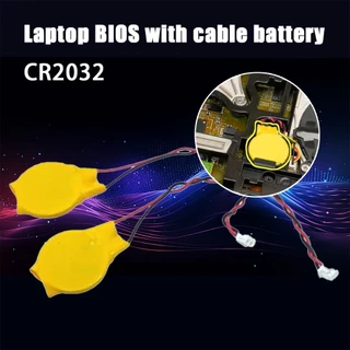 ของมาใหม่！ชุด5ชิ้น ถ่านไบออสโน๊ตบุ๊คCR2032 BIOS Notebook ถ่าน bios กลางช่องห่าง1.25 มม.3V รุ่น2Pin