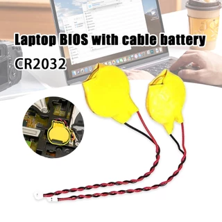 ของมาใหม่！ชุด5ชิ้น ถ่านไบออสโน๊ตบุ๊คCR2032 BIOS Notebook ถ่าน bios กลางช่องห่าง1.25 มม.3V รุ่น2Pin
