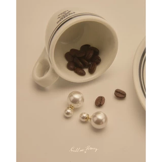 Julys - dumbbell earrings