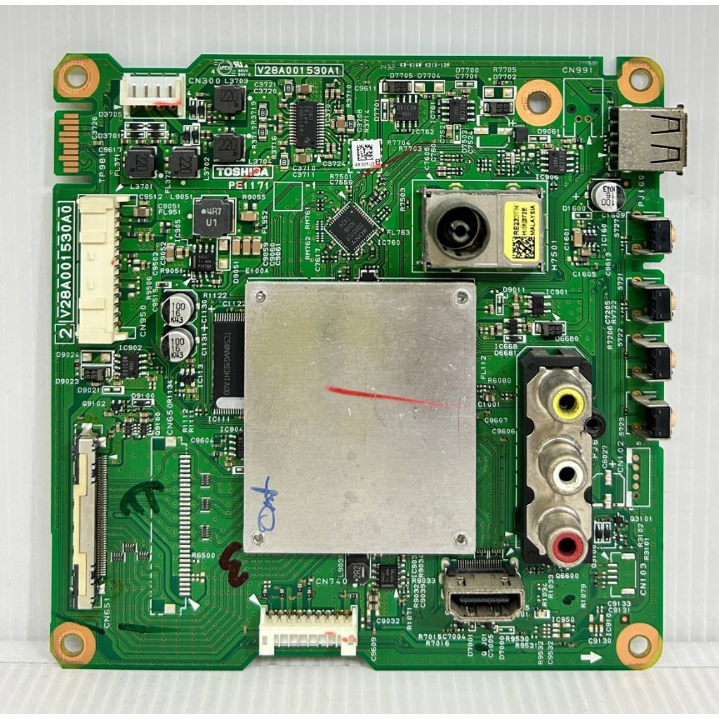 เมนบอร์ด TOSHIBA รุ่น 47L2450VT อะไหล่ ของแท้ถอด มือ2 เทสไห้แล้ว