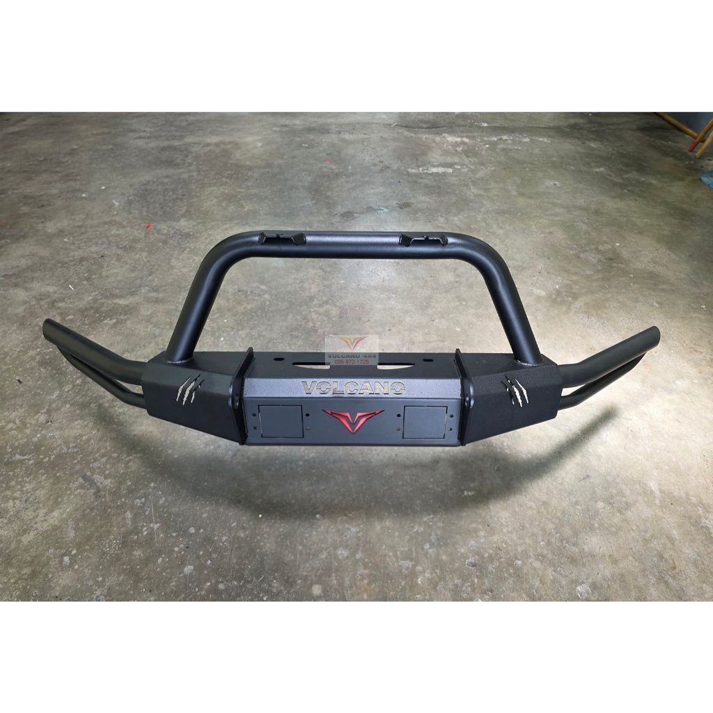 กันชนหน้าออฟโรด Rocky มีสำหรับรถกระบะหลายรุ่น กันชนหน้าเหล็กหนา front 4x4 off road bumper Rocky for pickup trucks