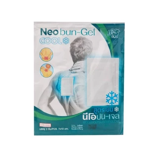 Neobun Gel Cool นีโอบัน เจล พลาสเตอร์บรรเทาปวด นีโอบัน ( สูตรเย็น )