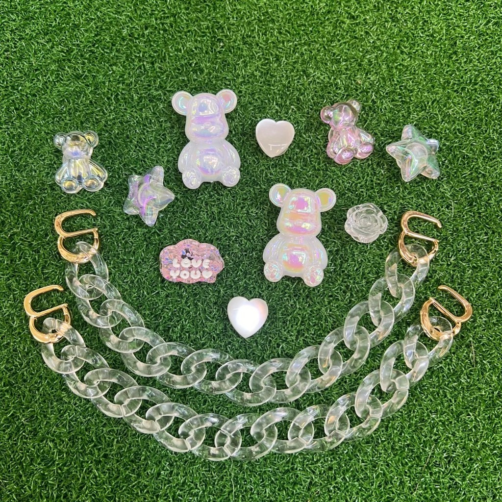 ตัวติดรองเท้า ของแต่ง ตัวติดตกแต่งรองเท้า Jibbitz อุปกรณ์เสริมรองเท้า เบา ติดง่าย - รูปที่ 7