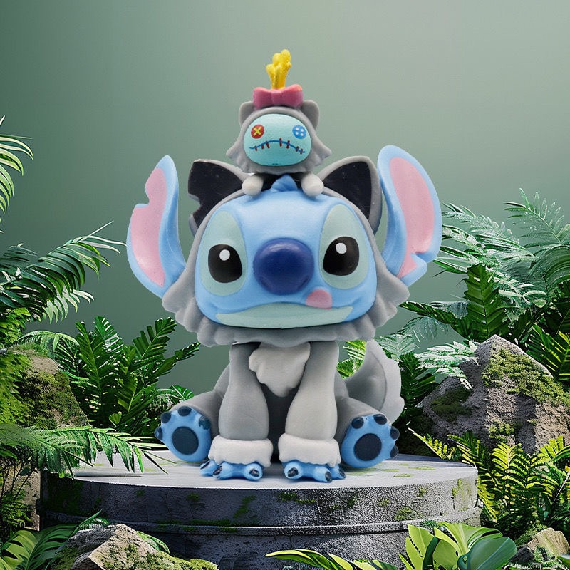 โมเดล สติช ตลกไดอารี่ Mystery กล่อง Stitch รูปอินเทรนด์เล่นตุ๊กตาเครื่องประดับตุ๊กตาของขวัญสาว - รูปที่ 5