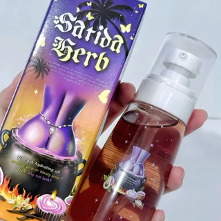 (1ขวด) Satidaherb Glow Job Hydrating Body Oil (ออยล์คัพเค้กผิวฉ่ำ)