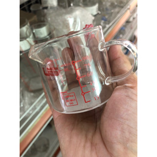ถ้วยตวง 3 ออนด์(90ml) ใส ทนร้อนสูง มีสเกล