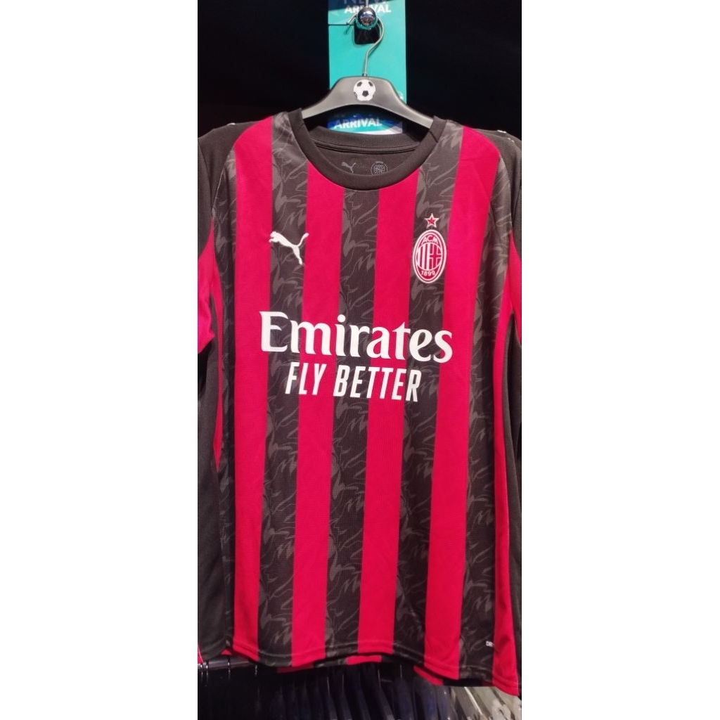 เสื้อฟุตบอล พูม่า เอซี มิลาน Puma AC Milan Home 2025/26 เกรด แฟนบอล ของแท้ มือ1 ป้ายไทย