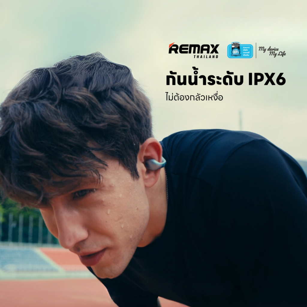 Remax Small Talk BT/TWS OpenBuds KF02 - หูฟังบลูทูธไร้สาย Clip-on Bluetooth 5.4 ตัดเสียงรบกวน ENC - รูปที่ 3