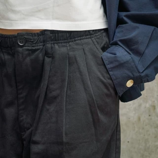 TRUFFLE STUDIO WIDE PANTS - กางเกงขาวยาว ทรง SPORTSWEAR