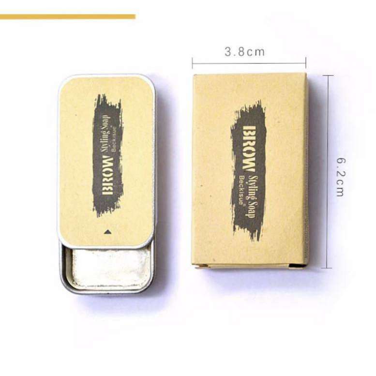 L072 แว็กซ์ปัดคิ้วตั้ง คิ้วฟู อุย Brow Styling Soap เจลปัดคิ้ว แถมแปรงปัดคิ้ว