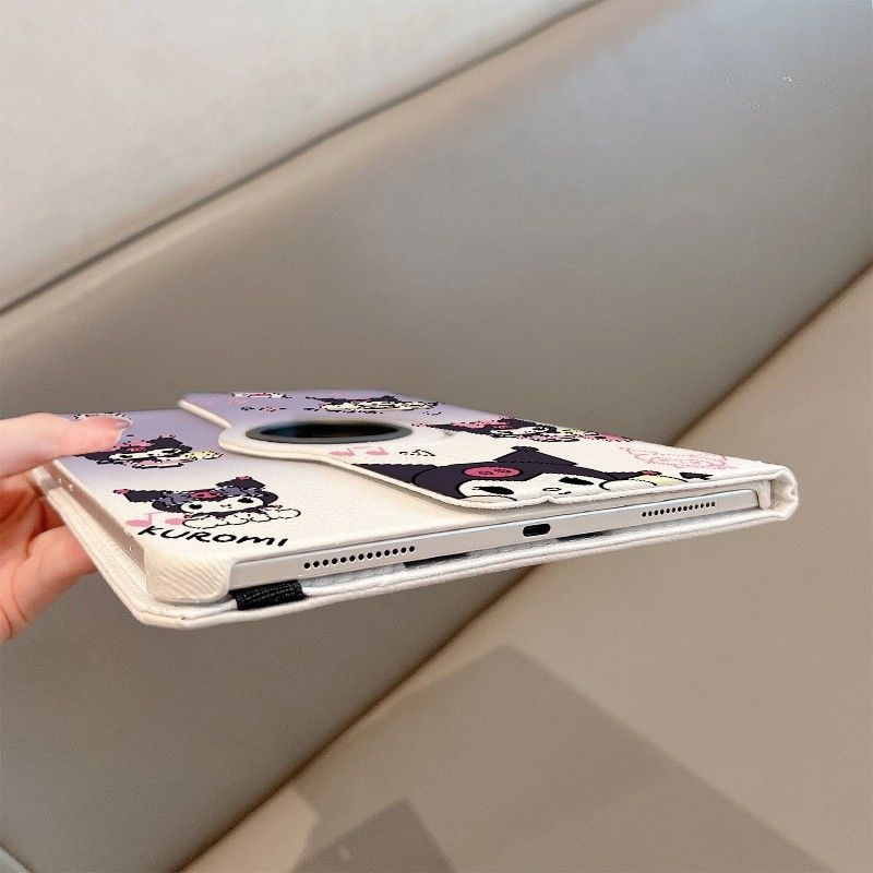 24 ชั่วโมง เคสป้องกัน iPad Kuromi pro11หมุนได้ 360° Air8 Gen10 เหมาะสำหรับรุ่น gen12 gen11 purple ราคา ถูกที่สุด ดีลบีเคเค แกลเลอรีภาพที่ 6