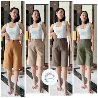 J03 กางเกง 3 ส่วน ผ้าสโนว์สลาฟ