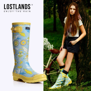 New Arrival 2025 (พร้อมส่งจากไทย)รองเท้าบูทยางกันฝน สีสันสดใ…