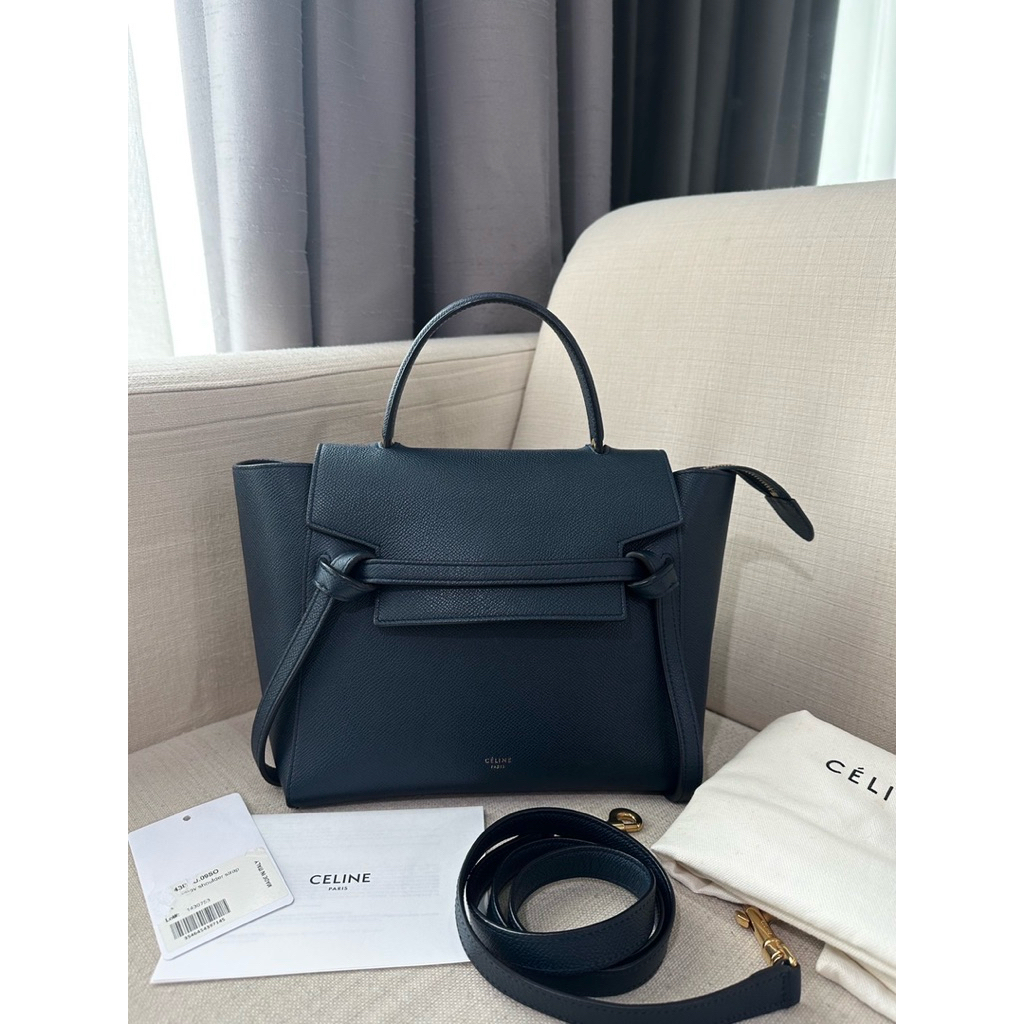 Celine belt bag Micro midnight