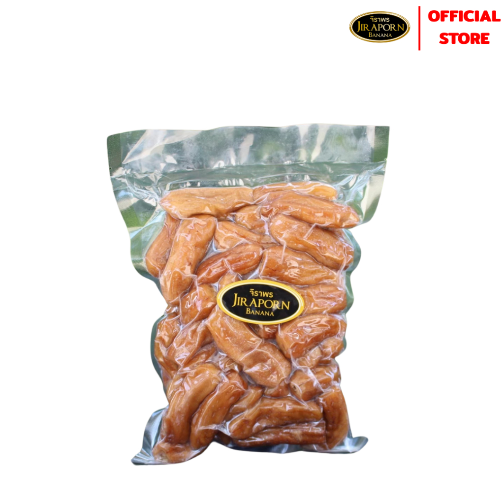 จิราพร กล้วยตากธรรมชาติ (ชนิดกลม แพ็คสูญญากาศ ขนาด1000g.) - JIRAPORNFOOD
