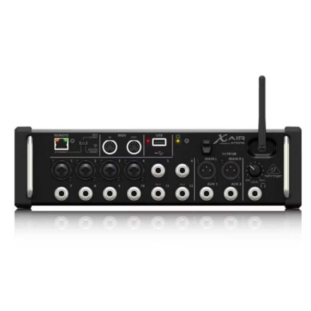 Behringer X AIR XR12 ดิจิตอลมิกซ์แร็ค 12 อินพุต 2 Aux พร้อมเสาส่ง Wifi