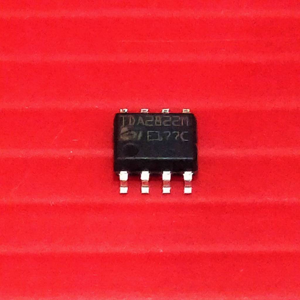 ไอซี IC วงจรรวม Integrated Circuit เครื่องขยายเสียง TDA2822M SOP8 #SOP-8 (1 ตัว) - รูปที่ 2