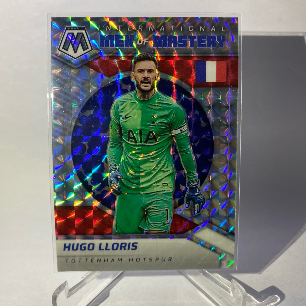 การ์ดนักฟุตบอลสำหรับสะสม HUGO LLORIS, T. HOTSPUR, (PRIZM) , PANINI MOSAIC 2022