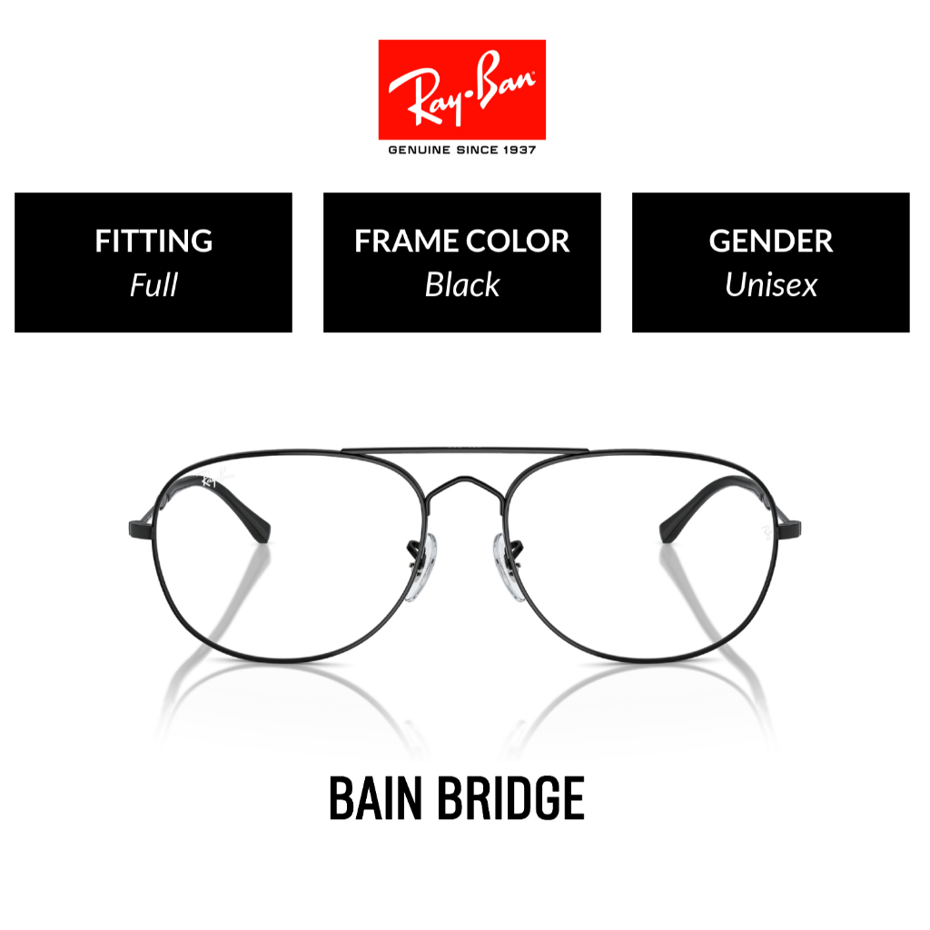 RAY-BAN RX3735V Size 55 - Eyeglasses แว่นสายตา