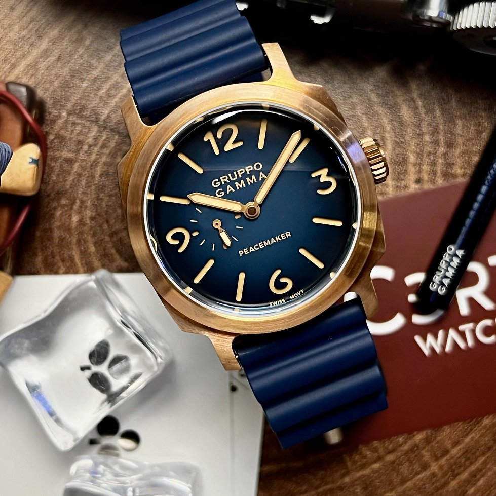 นาฬิกา Gruppo Gamma Peacemaker Bronze - PN-20 (พรีออเดอร์)