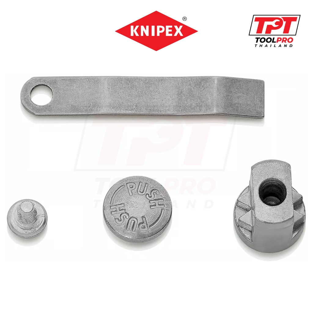 Knipex ชุดซ่อม Push Button Replacement Set For 82 01 150 / 82 02 150 (82 150 E01)