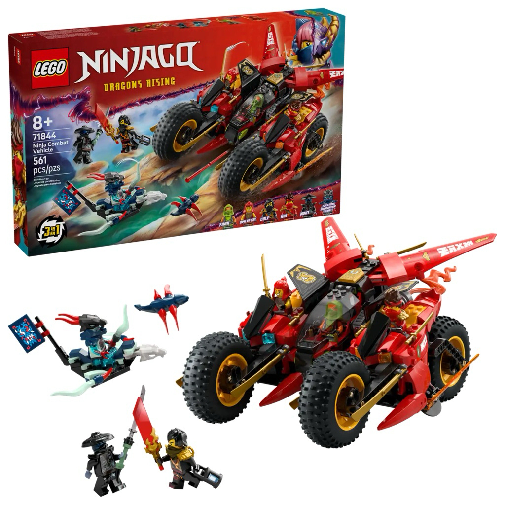 Lego Ninjago 71844 Ninja Combat Vehicle