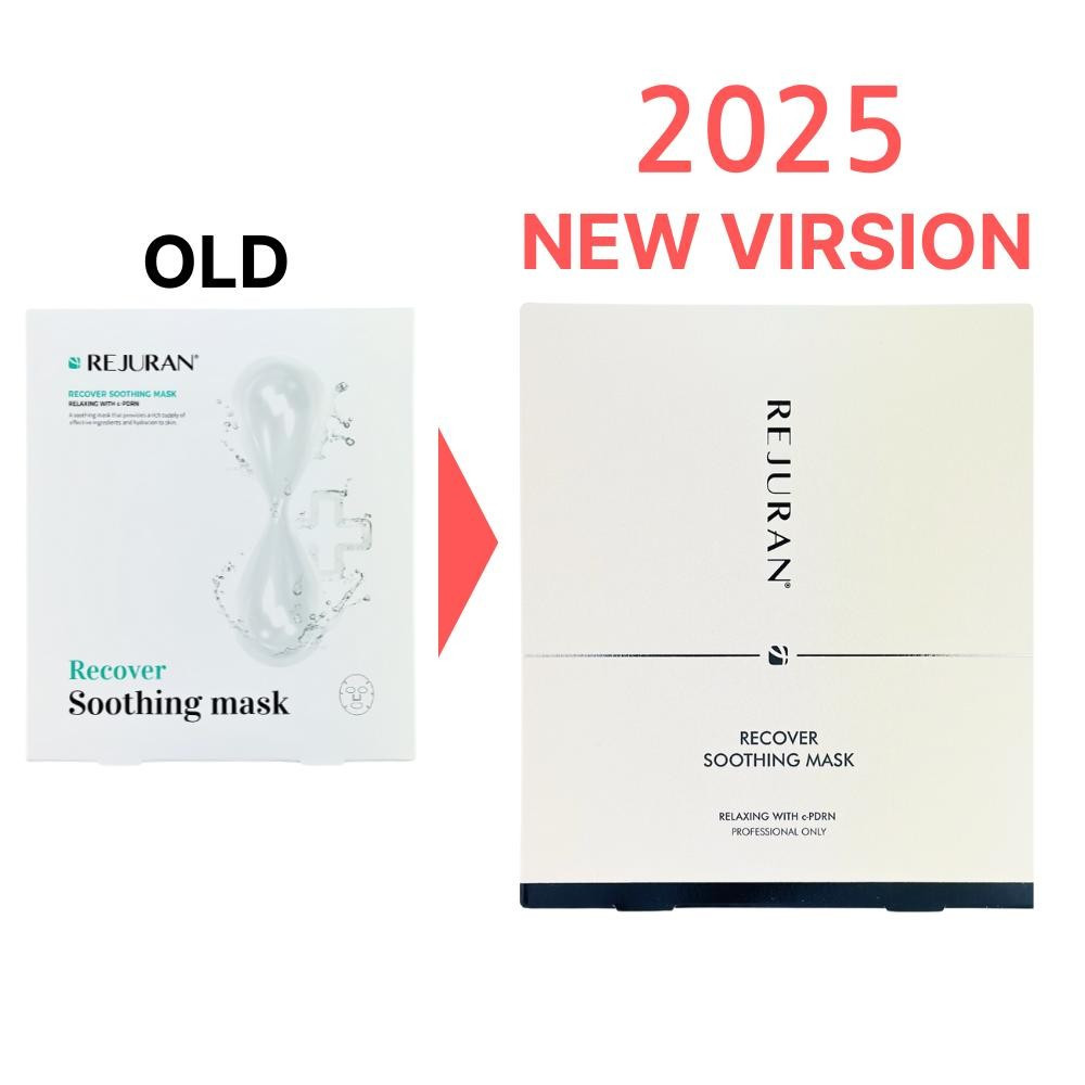 [สินค้าของแท้100% พร้อมส่ง] Rejuran  Recover Soothing Mask (1box=5P)