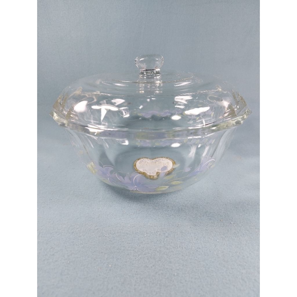 Pyrex ชามแก้วขนาดใหญ่มีฝา