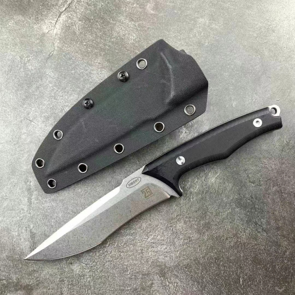 มีดเดินป่า - ดำน้ำ - วัสดุใบมีด: DC53 Steel Handle วัสดุ: G10 ความแข็ง: 60-61HRC