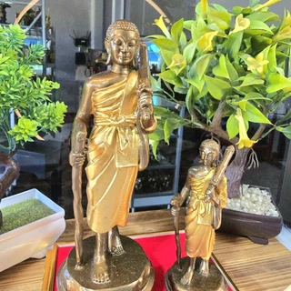 พระสีวลี สูง5นิ้ว และ8นิ้ว แร่เหล็กน้ำพี้ แถมฟรีฐานรอง สีมันปูเพ้นท์