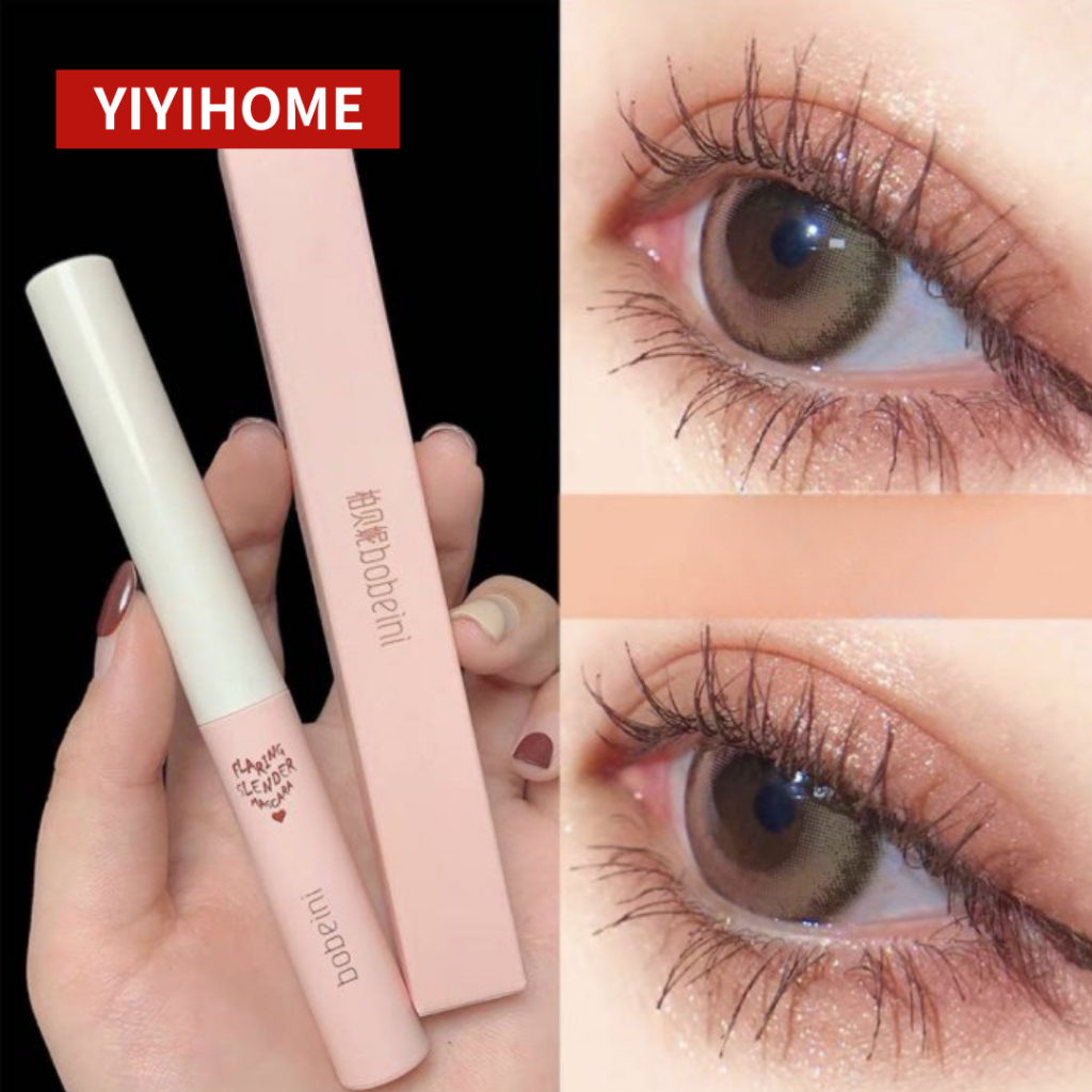 ⚡️พร้อมส่ง⚡️มาสคาร่า mascara  กันน้ำ ติดทนนาน หัวแปรงยาว หัวแปรงเล็ก ปัดแล้วบางเป็นธรรมชาติ