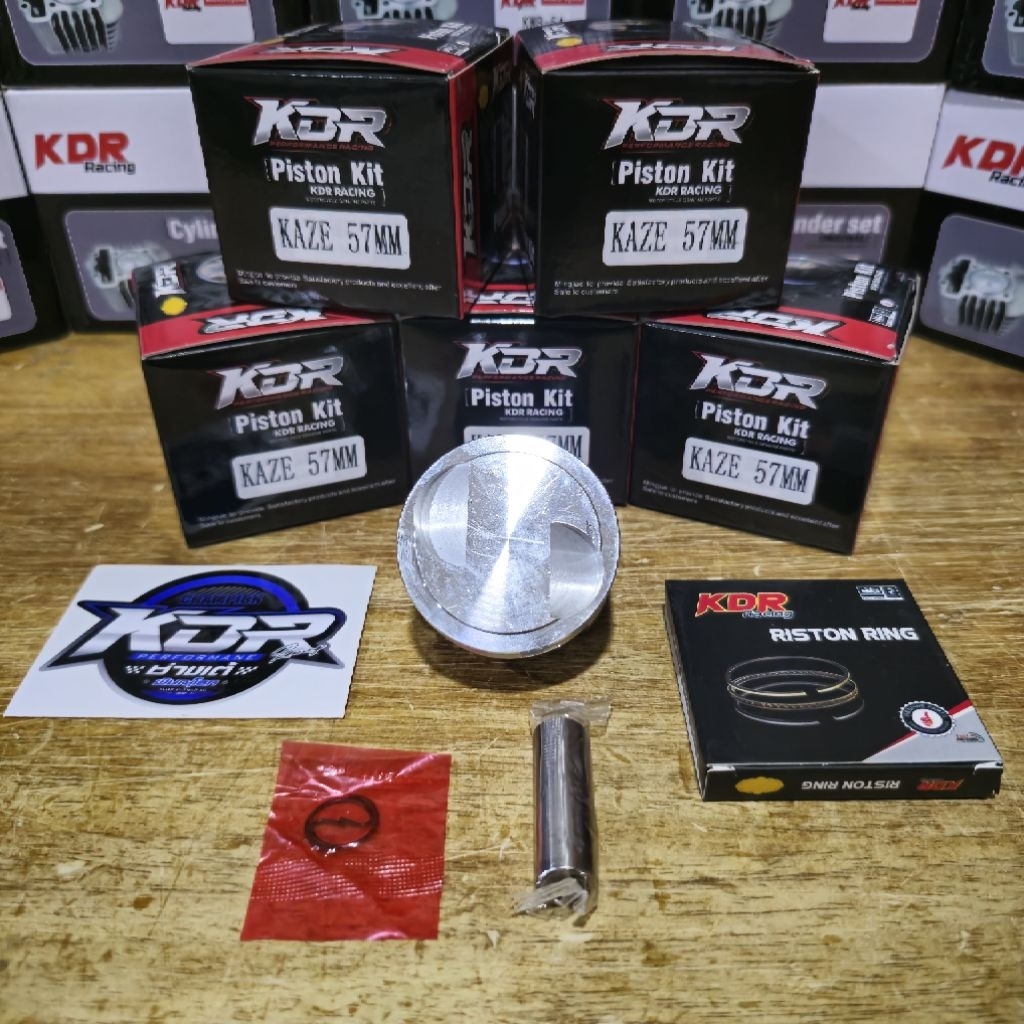 ลูกสูบKDR Kaze57/56mm หลบ2วาว วาว24/28