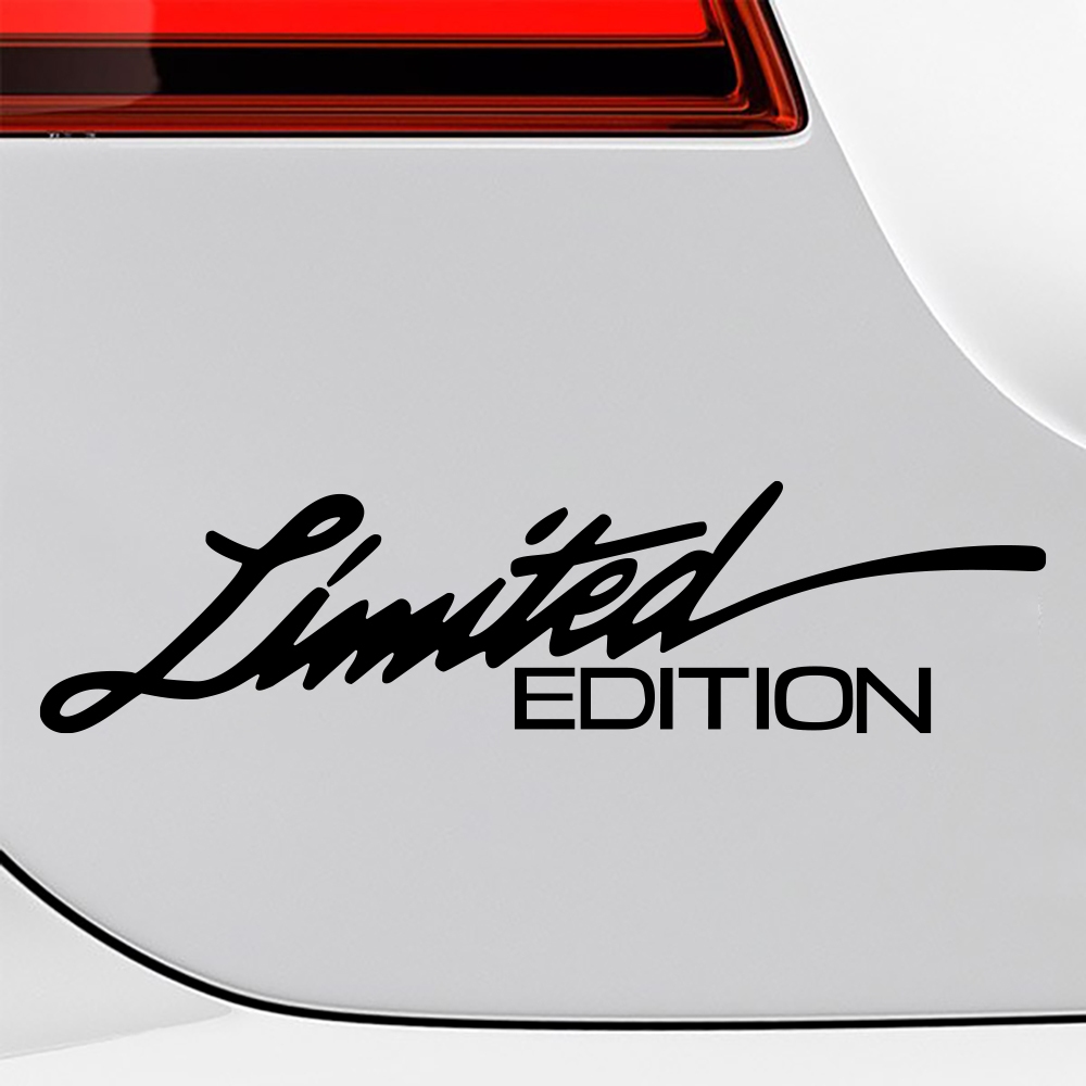 สติ๊กเกอร์ Limited Edition สติ๊กเกอร์ตกแต่งรถยนต์
