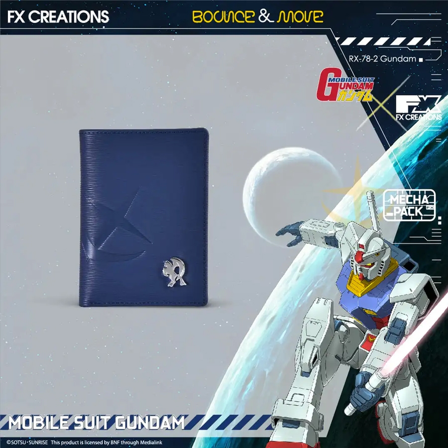 FX Creations x RX-78-2 GUNDAM – LEATHER WALLET กระเป๋าสตางค์