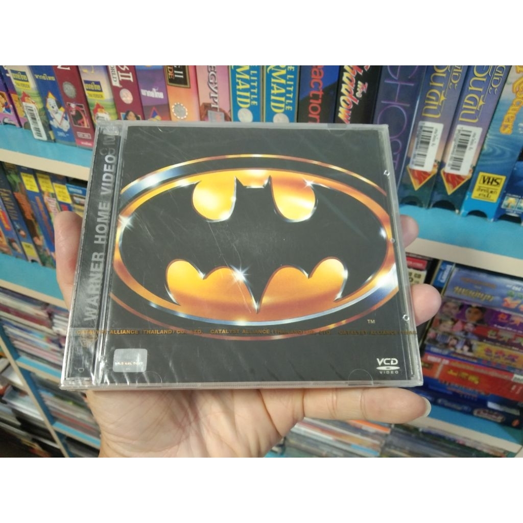 BATMAN แบทแมน ภาพยนตร์แผ่น VCD พากษ์ไทย