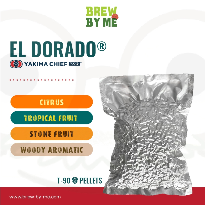 ฮอปส์ El Dorado (US) PELLET HOPS (T90) โดย Yakima Chief Hops | ทำเบียร์ Homebrew