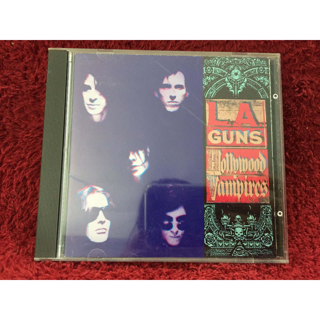 CD L.A. Guns - Hollywood Vampires 1991 CD / 849 604-2 RARE สภาพตามรูปปก BA9-63
