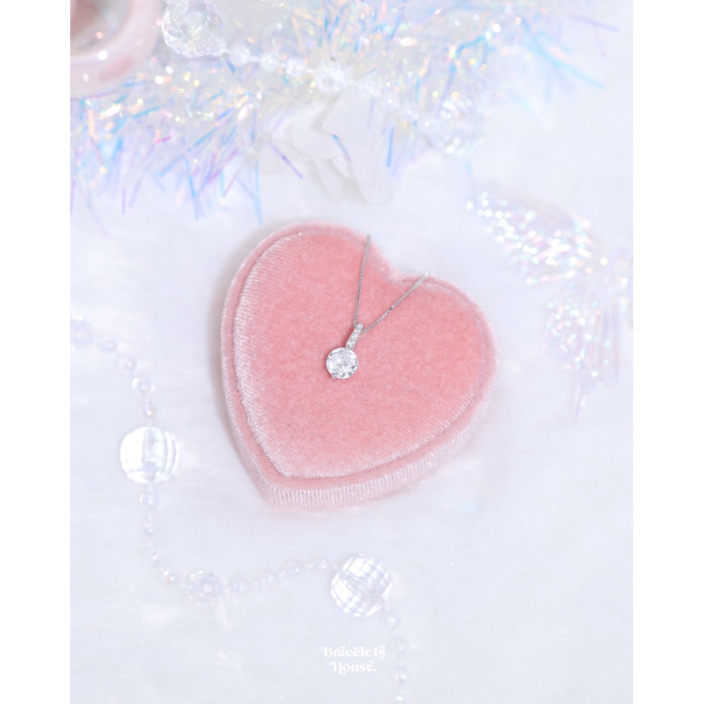 Braceletshouse   สร้อยเงินแท้ 92.5% Sophia ♡  [C6] ราคา ถูกที่สุด ดีลบีเคเค แกลเลอรีภาพที่ 6