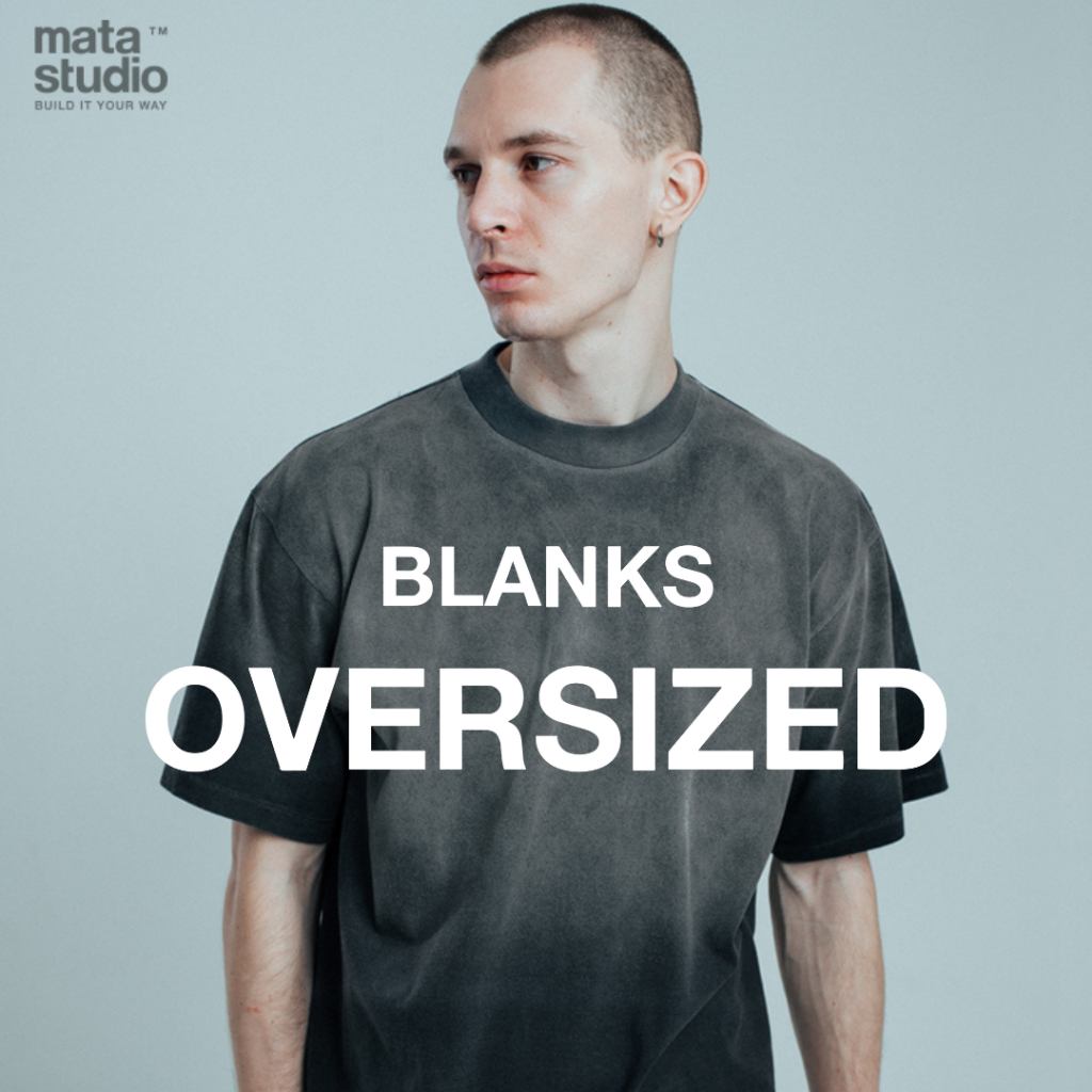 MATA CLOUD FED เสื้อยืดคอตตอน 100% เสื้อเฟดไล่สี คุณภาพสูง สไตล์วินเทจ ไม่ยืดไม่ย้วย ไม่ยับ ใส่สบาย