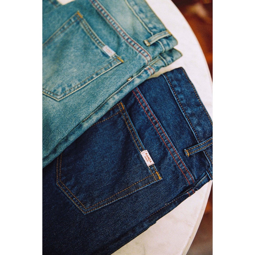 KANDA JEANS :Moxy low-rise jeans กางเกงยีนส์เอวต่ำ ทรงขากระบอกบาน - รูปที่ 6