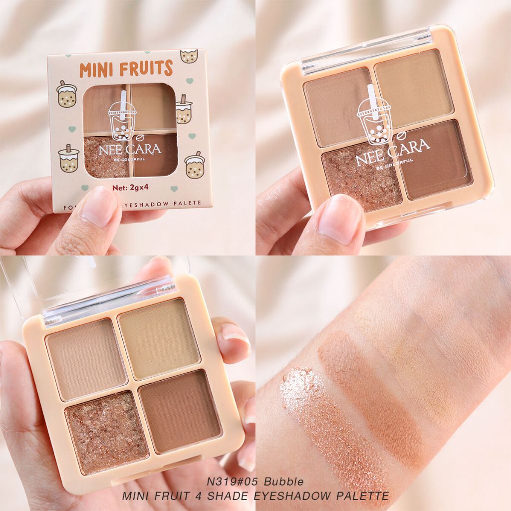 อายแชโดว์ Nee Cara Mini Fruits Eyeshadow นีคาร่า มินิ ฟรุท อายแชโดว์ (N319) ราคา ถูกที่สุด ดีลบีเคเค แกลเลอรีภาพที่ 6