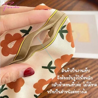 ผ้าพันคอ ผ้าพันหูกระเป๋า ลายการ์ตูน น่ารัก ขนาดเล็ก โบว์ผูกผม แฟชั่น สไตล์เกาหลี พร้อมส่ง⚡ ร้านไทย🇹🇭