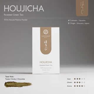 MATCHALABO ผงโฮจิฉะ I HOUJICHA Roasted Green Tea 80g