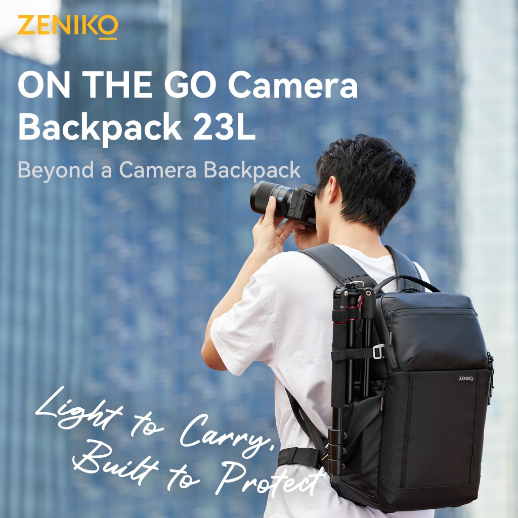 Zeniko ON THE GO Camera Backpack 23L ประกันศูนย์ Zeniko CB23 กระเป๋ากล้อง